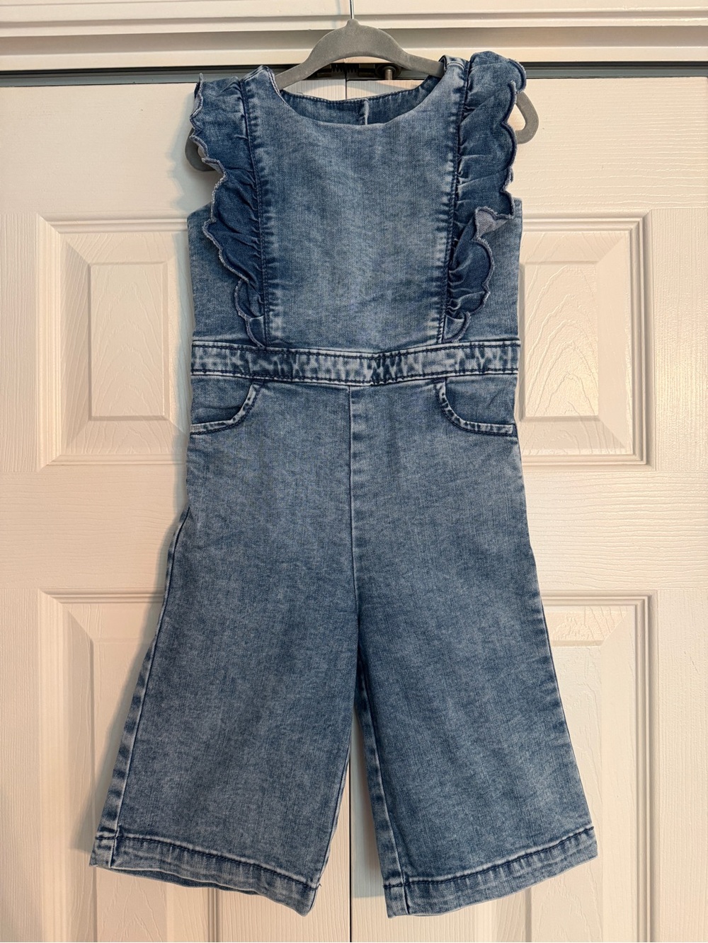 Janie and Jack Denim Jumpsuit